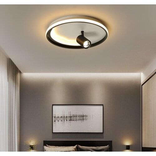 Modern LED Ceiling Lights For Living Room Bedroom With Spotlight Rotatable Lamp AC85-260V Lamparas Techo Indoor Lighting fixture