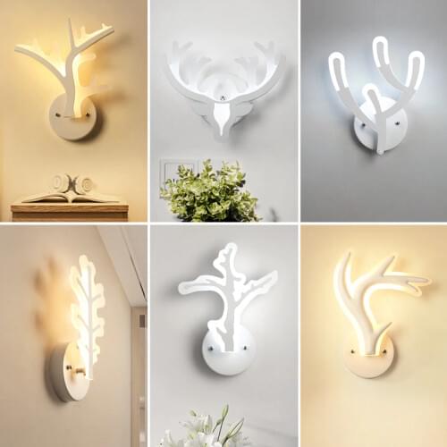 Vintage nordic decoration home stone crystal wall lights rope led corridor wall lamp bedroom aisle lampara pared espelho