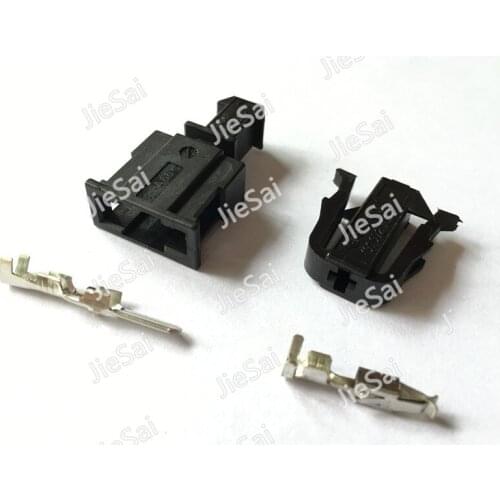 1 Pin Male Female Automotive Connector 1-929595-1 191972701 Sensor Electrical Power Cable Connector For VW Toyota