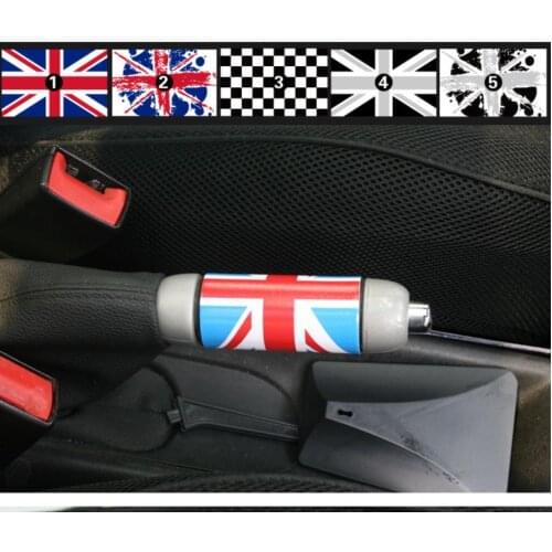 1pc Auto Car Hand Brake DIY Sticker Decal For Mini Cooper One JCW S Clubman Countryman Car-Styling Accessories