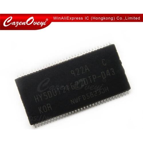1pcs/lot HY5DU121622DTP-D43 64M HY5DU121622DTP HY5DU121622 TSOP-66 In Stock