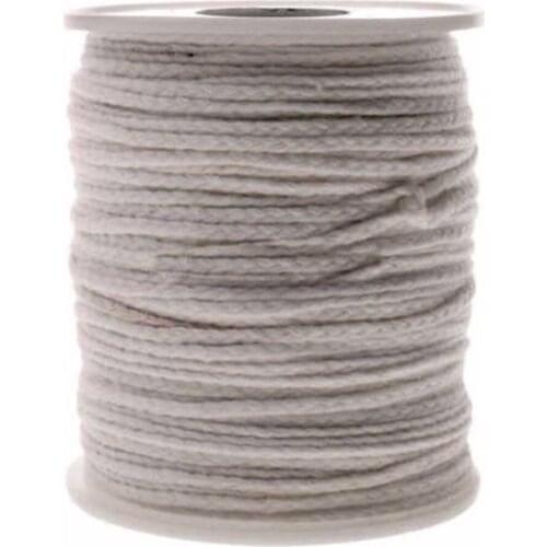 1 x Spool of Cotton Square Braid Candle Wicks Wick Core Candle Making Supplies