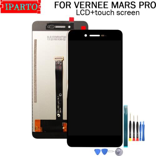 5.5 inch VERNEE MARS PRO LCD Display+Touch Screen Digitizer Assembly 100% Original New LCD+Touch Digitizer for MARS PRO+Tools