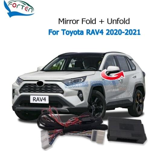 Forten Kingdom Car Side Auto Rear Mirror Folding System Module For Toyota RAV4 2020 Lexus UX ES200 ES260 18-20 Plug and Play LHD