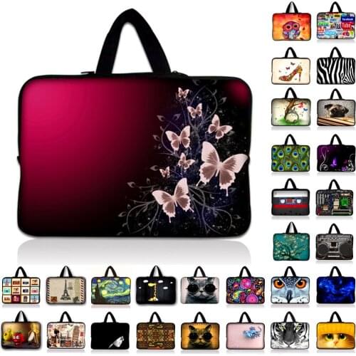 7.9 10.1 11.6 13 13.3 14.4 15.4 15.6 17.3 Inch Handle Laptop Sleeve Bag Notebook Smart Cover Case For Macbook ASUS Acer HP #S