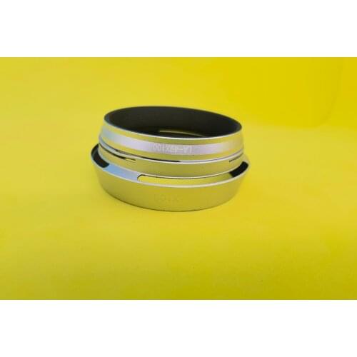 Silver LH-X100 49mm Lens Adapter Ring Metal Lens Hood For Fuji X100 X70 X100S X100T hood adapter ring