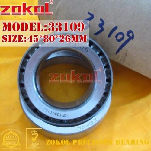 ZOKOL bearing 33109 3007709E Tapered Roller Bearing 45*80*26mm