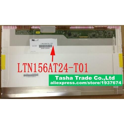 LTN156AT24-T01 1366*768 HD LED Display Laptop LCD Screen LTN156AT24 T01 LVDS 40pin