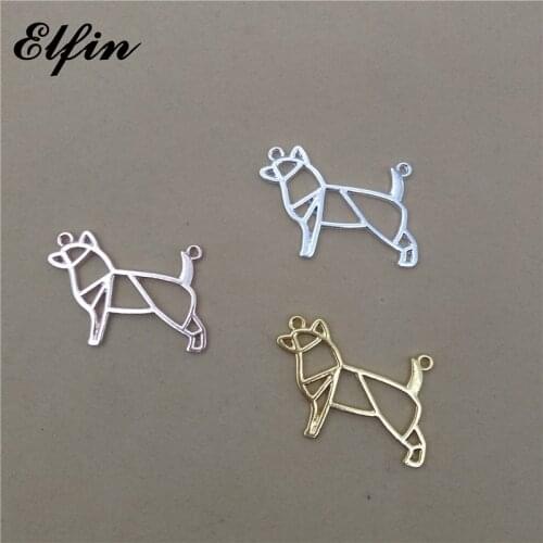 Elfin Trendy Origami Chihuahua Pendants