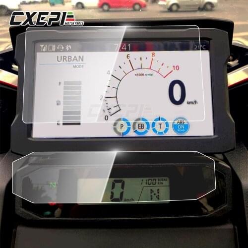 2pcs Motorcycle Accessories For Honda CRF1100L CRF 1100L africa twin 2020-2021 Cluster Scratch Protection Film Screen Protector
