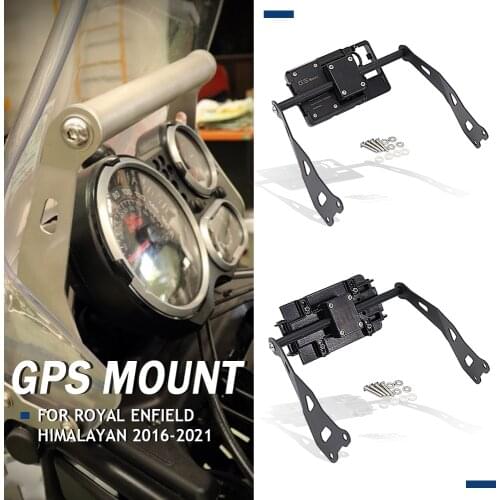 Motorcycle Accessories FOR ROYAL ENFIELD HIMALAYAN 2016 - 2021 2020 Stand Holder Phone Mobile Phone GPS Navigation Plate Bracket