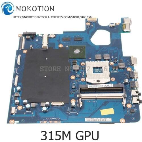 NOKOTION BA92-09184A BA92-09184B BA41-01763A For Samsung NP300E5A 300E5A Laptop Motherboard HM65 DDR3 315M GPU