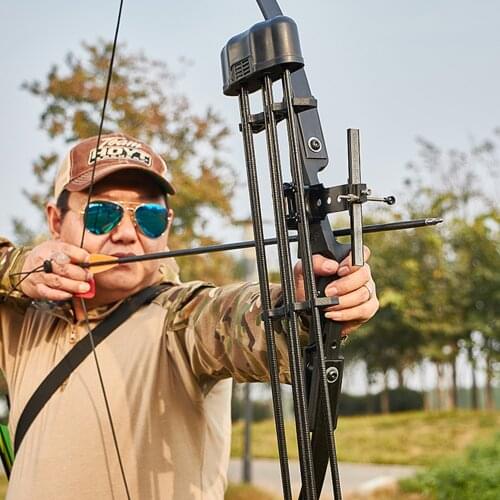 Take-down Hunting Bow with Bow Sight/Stabilizer Archery Recurve Bow Target Block Bow for Outdoor Shooting Beginner 30/40Ibs