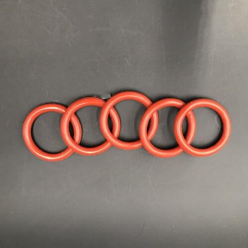 Weldless Kettle Bulkhead O-rings Replacement Set, Red Food Grade Silicone, Diameter is 27mm,5 set/lot