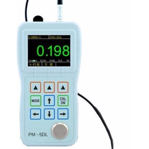 PM-5DL 0.001mm Resolution A/B-Scan Through Paint Coating Ultrasonic Thickness Measurement Gauge with storge 100000 data