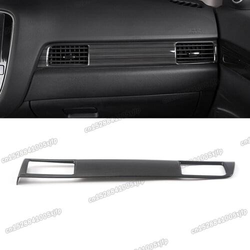 Lsrtw2017 Car Armrest Back Anti-kick Panel for Mitsubishi Outlander 2013 2014 2015 2016 2017 2018 Interior Accessories Chrome