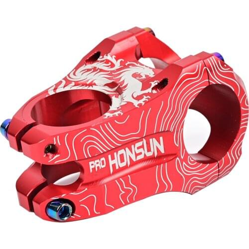 Mountain Bike Stem Speed Drop Bike Short Stem 0 Degree CNC Accessories 31.8MM Standpipe 45MM Racing Bicycle Accessories