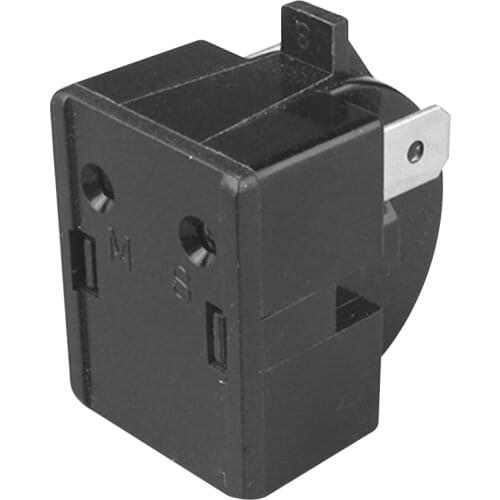 Refrigerator PTC Starter Relays 15 Ohm 2-Pin Compressor Overload Protector 1/6HP Accessories M56