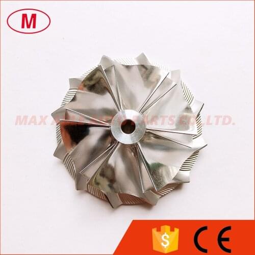 TD04HL 6+6 blades 48.50/61.01mm turbo Turbocharger milling/aluminum 2618/billet compressor wheel