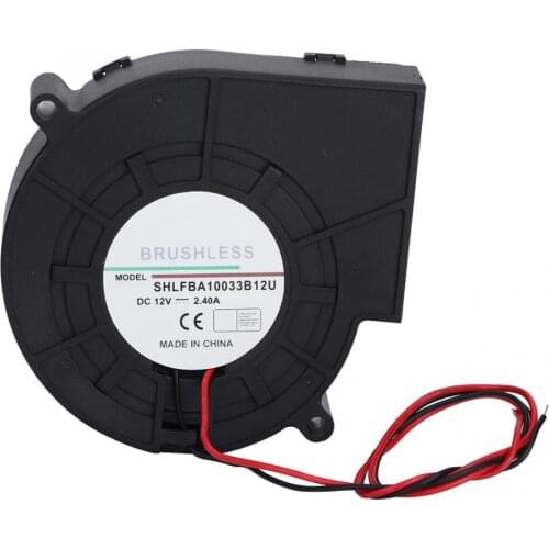 Double Ball Turbine Air Blower Cooling Fan for Picnic Camping Heating Equipment Barbecue 12V 2.4A Turbine Cooling Blower Fan