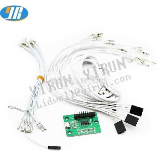 1 Player Arcade USB Controller PC PS3 Encoder Arcade Joystick Controller For JAMMA MAME Raspberry pi