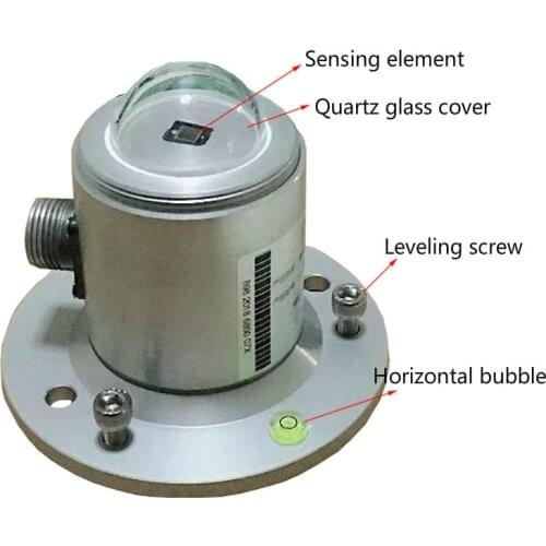 1pc solar radiation sensor for temperature and humidity transmitter, lighting agricultural daylight radiation transmitter