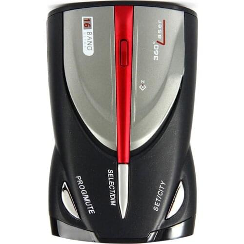 16-Band Detector Car Speed Radar Detector GPS Voice Alert Radar Detectors Car Charger Dropshipping New