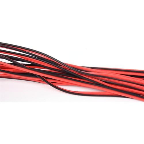2Pin 10m Cars Motorcycle Electric Wire Cable Red/Black Connector For Led Light Durable 22AWG