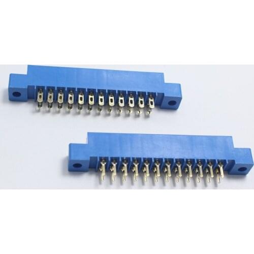 5PCS/LOT 805 Series 24 Pin Game Card Socket Edge Connector 3.96MM Pitch Female JAMMA Connector for Arcade Game Machine