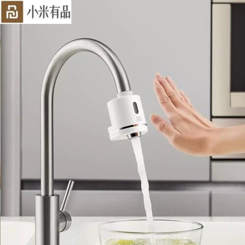 Youpin Automatic Sense Infrared Unplugged Induction Touchless Water Saver Device For Kitchen Bathroom Sink Faucet Water Saver
