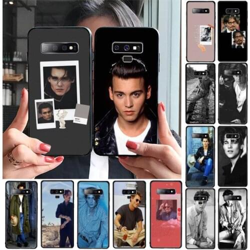 FHNBLJ johnny depp Phone Case For Samsung Galaxy S20 S10 Plus S10E S5 S6 S7edge S8 S9 S9Plus S10lite 2020