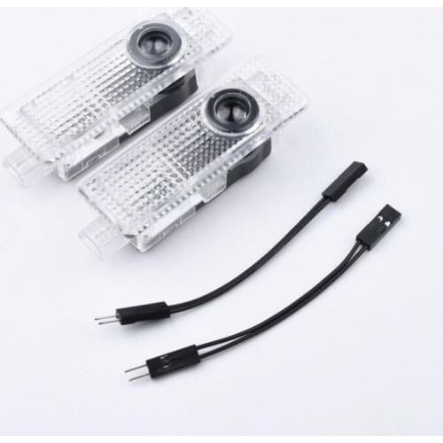 2 Pcs Car Led Door Light For BMW 1 3 5 6 7 Series X1 X3 X5 X6 Z E81 E83 E87 E60 E70 E90 E91 F10 F20 Auto Laser Project Lamp