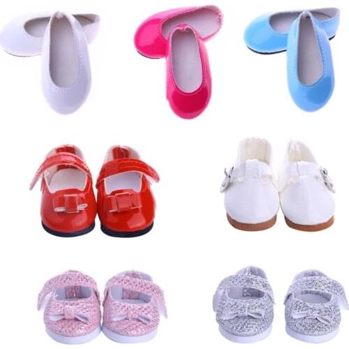 Doll Shoes 15 Cute Shoes For 14.5 Inch Doll Wellie Wisher Doll Generation Christmas Birthday Girls Toy Gifts