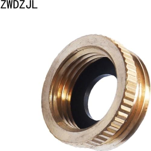 Brass connector Female 1/2 to the 3/4 male brass adapter Garden tap threaded Connector 1 pcs