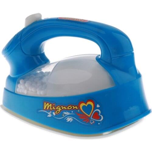 Mini Blue Iron Pretend Play Home Appliance Toy For Boys & Girls