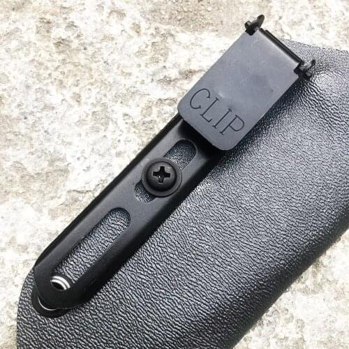 New UltiClip Slim 3.3 2.2 Scabbard Holster Clip Universal Knife Sheath Spring Alloy Steel Built Belt-less Carry Accessories