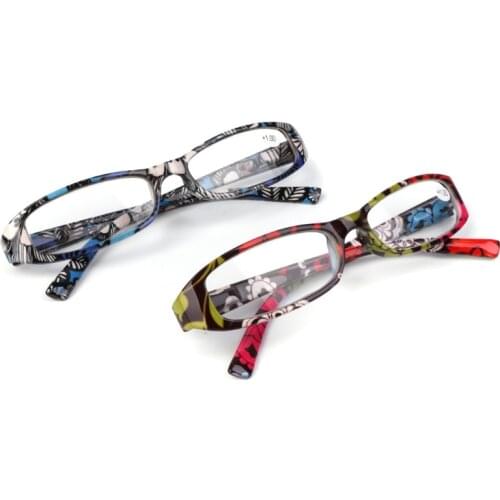 Upgraded Unisex Striped Reading Glasses Presbyopia Resin Lens Eyeglasses With Original Bag 1.0 1.5 2.0 2.5 3.0 3.5 4.0