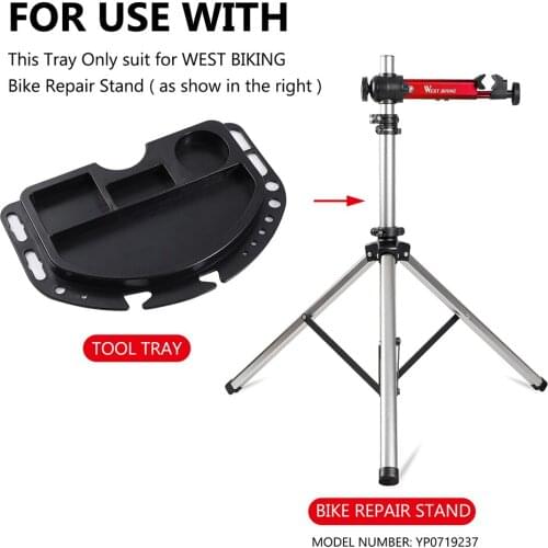 Bicycle Repair Tool Tray Bike Repair Stand Tray for Maintenance Tools Organizer Display Stand Cycling Equipment