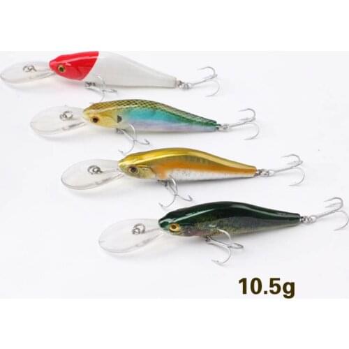 1pcs/pack 10.5g/70mm AF70 model premium quality hard minnow fresh trout fishing lure bionic baits fishing lure fishing tackle