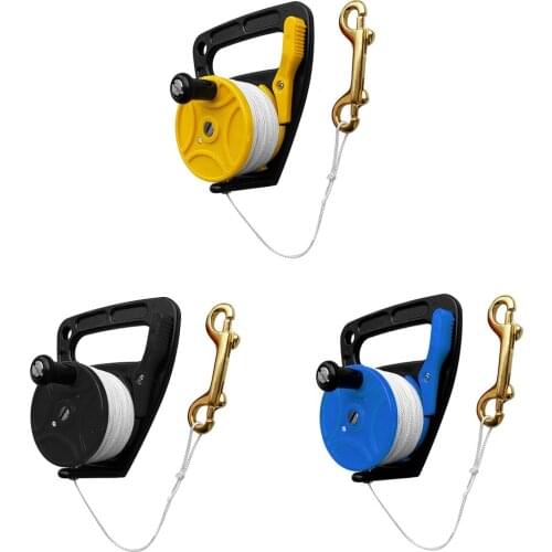 Versatile SMB Dive Reel Spool Kayak Anchor With Thumb Stop For Easy Line Control