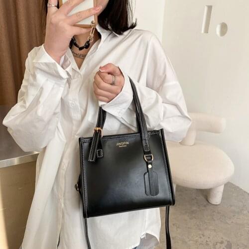 Women Fashion Handbags Shoulder Bag Ladies Casual PU Leather Zipper Crossbody Bag Tote Top-handle Bag