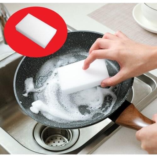 10/20/30pcs Kitchen Melamine Magic Sponge Eraser Cleaning Cloth Home Bathroom Window Shoes Furniture Non-Oil Dirty Remove Tools