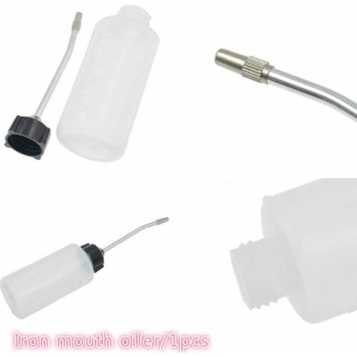 120ML/1pcs Long Nozzle Refueling Tool Clean Oil Bottle Plastic Sewing Machine Empty Iron Head Iron Head Refueling Tool