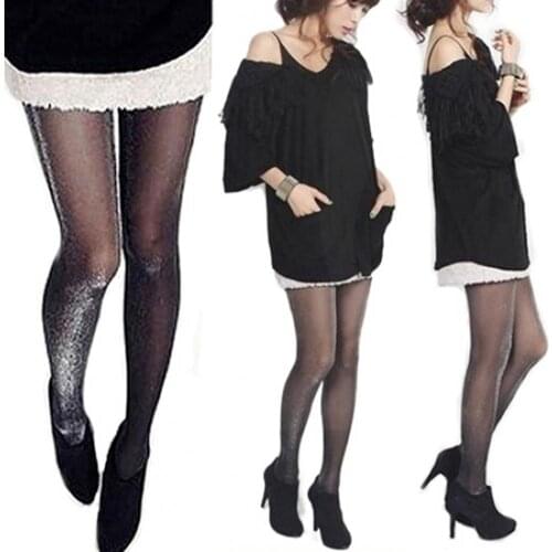 2021 Fashion Sexy Womens Glitter High Over Knee Long Stockings for Daily Life Nightclubs Pantyhose Hosiery