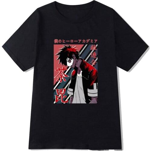 Boku No Hero Academia Dibi Print T-shirt Tops My Hero Academia Tshirt Anime Tee Shirt Clothes Men Unisex