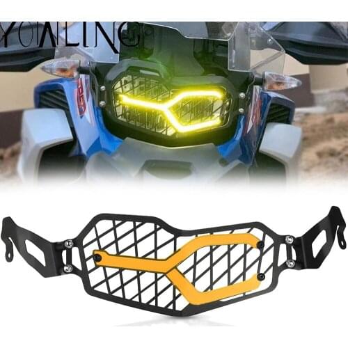 F850GS F850 GS Adventure Lamp Holder Headlight Guard Grille Grill Cover Protector FOR BMW F850GS ADVENTURE 2018 2019 2020 2021