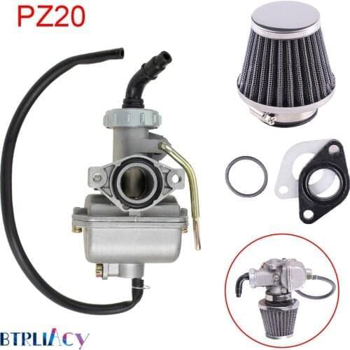 PZ20 20mm Carburetor Carb Kit for 50cc 70cc 90cc 100cc 110cc ATV Dirt Bike Quad Carburetor Replaces Pack Kit Wholesale