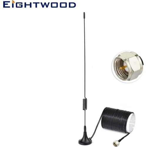 Eightwood FM Antenna F Male for Denon Pioneer Onkyo Yamaha Marantz Sherwood Bose Wave AV Audio Vedio Home Theater Receiver