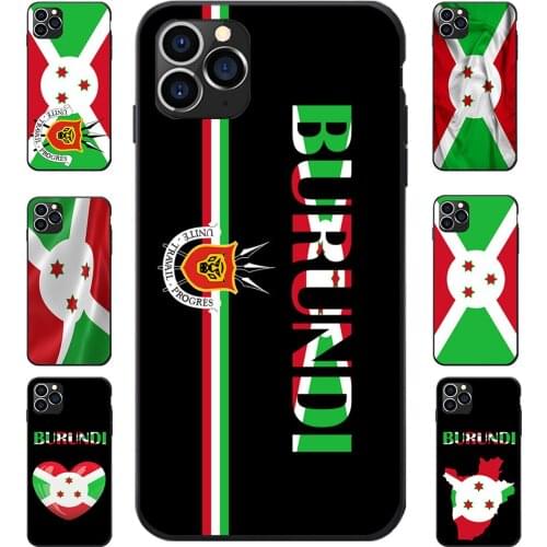 Burundi Flag Coat of Arms Soft TPU Phone Cases Cover For XIAOMI 5 6 8 9 MAX MIX NOTE LITE PRO CC SE Blackshark helo 2 3