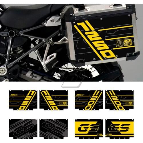 For BMW 2004-2021 R1200GS R1250GS Adventure Panniers 40 Year GS Sticker Motorcycle Decal